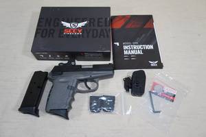 NEW SCCY CPX-2 9mm Semi-Automatic Pistol with Red Dot Sight