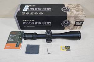 NEW Athlon Helos BTR Gen 2 FFP Rifle Scope - 4-20x50