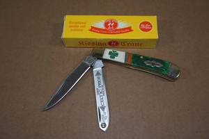 Kissing Crane 2019 Celtic Pride Limited Edition Knife - KC5558