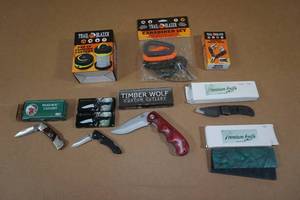Pocket Knives - Camping Accessories - Parts to Build Knife