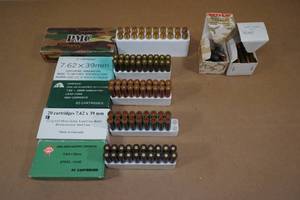 Assorted 7.62 x 39mm Ammo