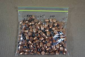 160 .451 165 Gr HP Bullets