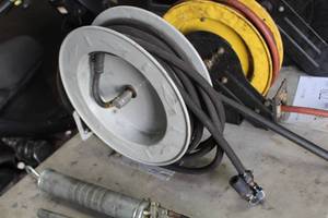 lot 772 image: Klutch Air Hose Reel with Air Hose