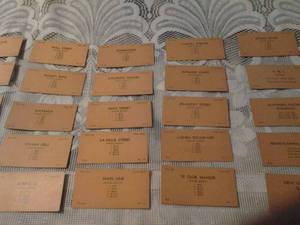 Large Monopoly Board (Appears to be Home Made) with Vintage Monopoly Cards
