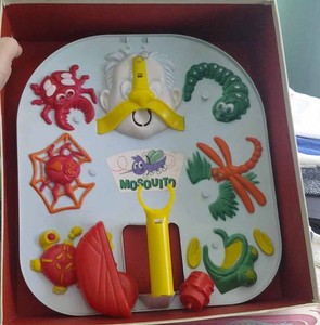 Vintage Mosquito Skill and Action Game by Milton Bradley