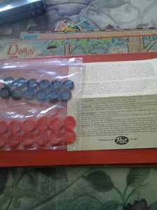 Five Board Games including Kings in the Corner, Square Deal Bingo-1936 and Post Cereals Checkers