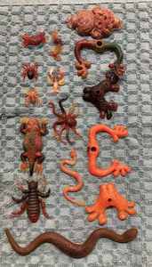 1964 Mattel Thing Maker Heat Units with 16 Molds including 1992 Toy Max Molds, Two Manuals (1-Heat Unit is Not working)