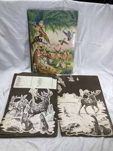 Wonders of the Animal Kingdom Sticker Book and Two Jigsaw Puzzles - Superman and Snagelpuss Jigsaw Puzzles