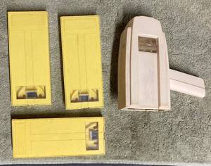 Disney Movie Viewer with 3-Movie Cartridges 1980 - Lonesome Ghosts and The Fox and the Hound Plus some Old Slide Viewer Slides