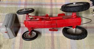 Plastic 8N Ford Tractor - 112 Scale, Missing and Broken Parts, Original Premium Gift to Customers Purchasing an 8N in 1950s
