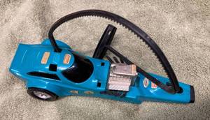 1972 General Mills Fun Group Kenner SSP (Super Sonic Power) King Cobra Race Car with Pull Cord