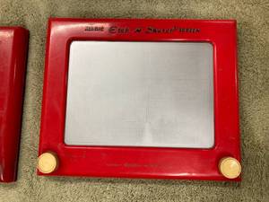 Two Ohio Art Magic Etch - A - Sketch Toys
