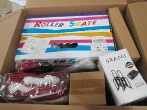 box of roller blades  and more ...