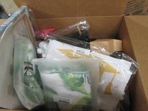 box of hair shampoo brushes , hair ...