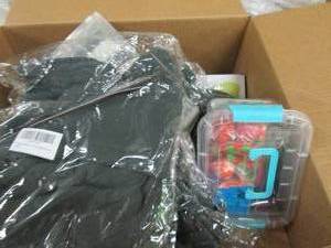 box of fidget toys , lunch box , pi...
