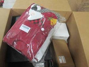 box of trump scarf , halloween ligh...