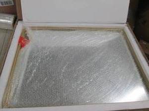 gold rectangular mirror 31 inch x 2...