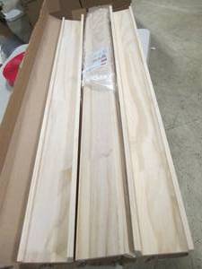 3 wood shelves  47 inches ...