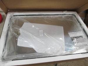 black metal framed mirror 24 inch x...