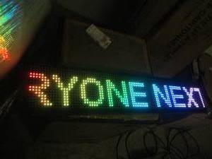 LED scrolling sign tested and works...
