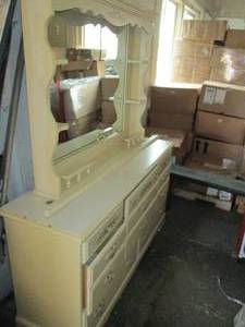 dresser with mirror 60 nch x 18 inc...