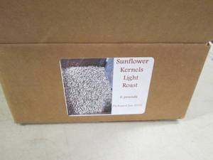6lbs of sunflower kernels light roa...