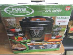 Power Pressure Cooker XL 10-Qt.with...