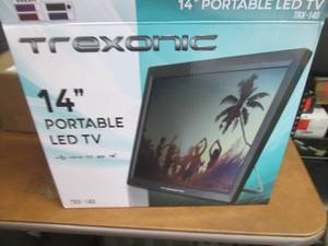 Trexonic 14 HD LED Portable TV ope...