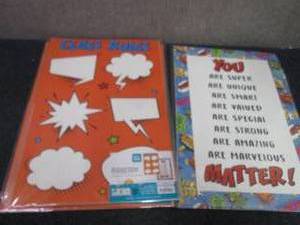 5- 6pks Educational Posters...