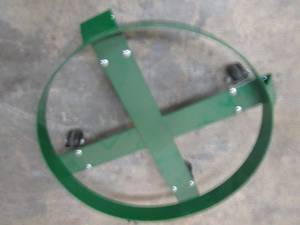 Uline Rolling Circular Metal Base...