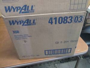 Case of 560 Wypall X60 Washcloths...