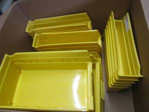 Box of Assorted Yellow Organizing B...