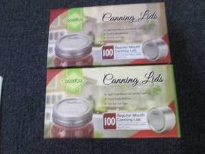 200 Aozita Regular Canning Lids...