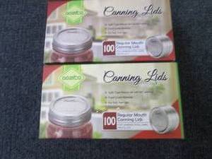 200 Aozita Regular Canning Lids...