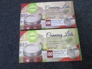 200 Aozita Regular Canning Lids...