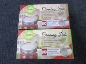 200 Aozita Regular Canning Lids...