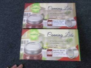 200 Aozita Regular Canning Lids...