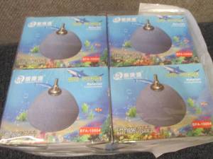 4 each Aquarium Air Stones...
