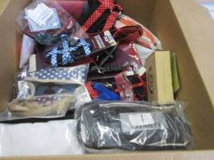 Box of Dog Harnesses & Leashes...