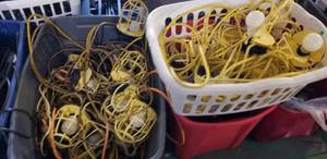 lot 198 image: (2) Totes Utility Lighting