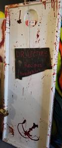 lot 226 image: (2) Blood Splattered Table Tops