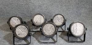 lot 134 image: (6) Chauvet Slim Par 38 Par Lights