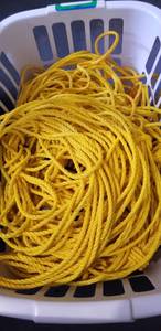 lot 115 image: Yellow Que Line Ropes