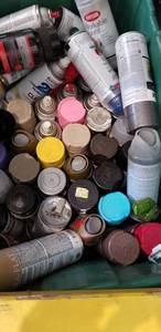 lot 118 image: Large Lot of Spray Paint