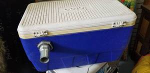 lot 69 image: (3) Homemade Low Lying Fog Coolers