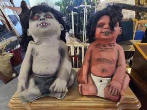 lot 203 image: (2) Possessed Babies