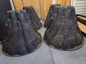 lot 264 image: (4) Fake Rocks, Approx. 2 Feet Tall
