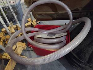 lot 262 image: Large Rubber Hoses