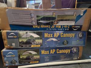 lot 242 image: 10 x 20 Que Line Canopy Tents