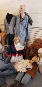 lot 269 image: Dressed MannequinsCharacters
